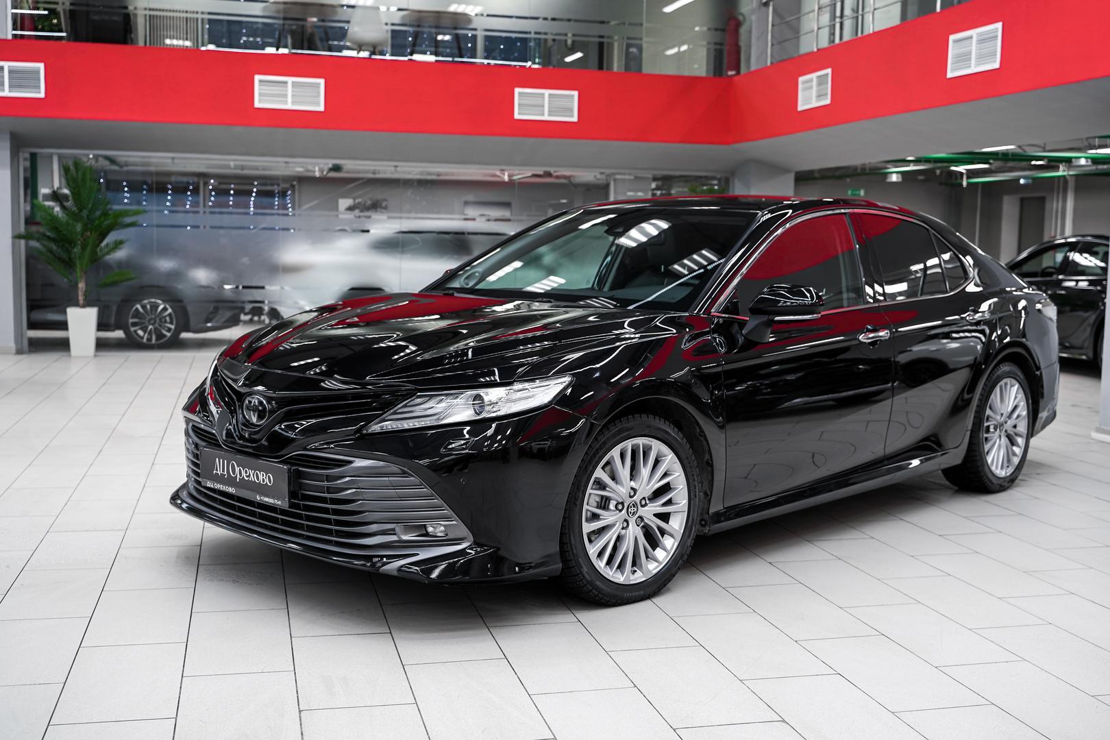 Toyota Camry 2020, черный, ДЦ Орехово