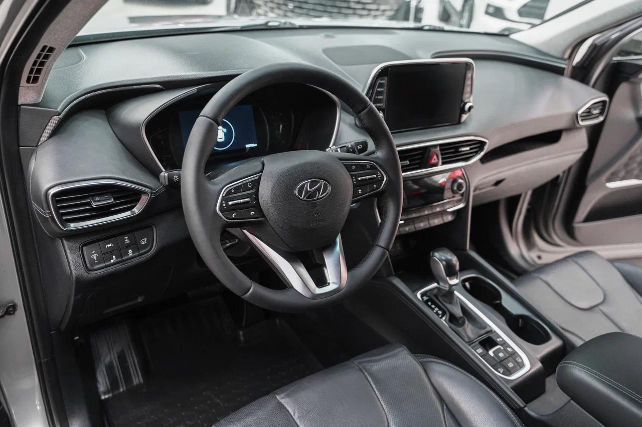 Hyundai Santa Fe 2019, серый, ДЦ Орехово
