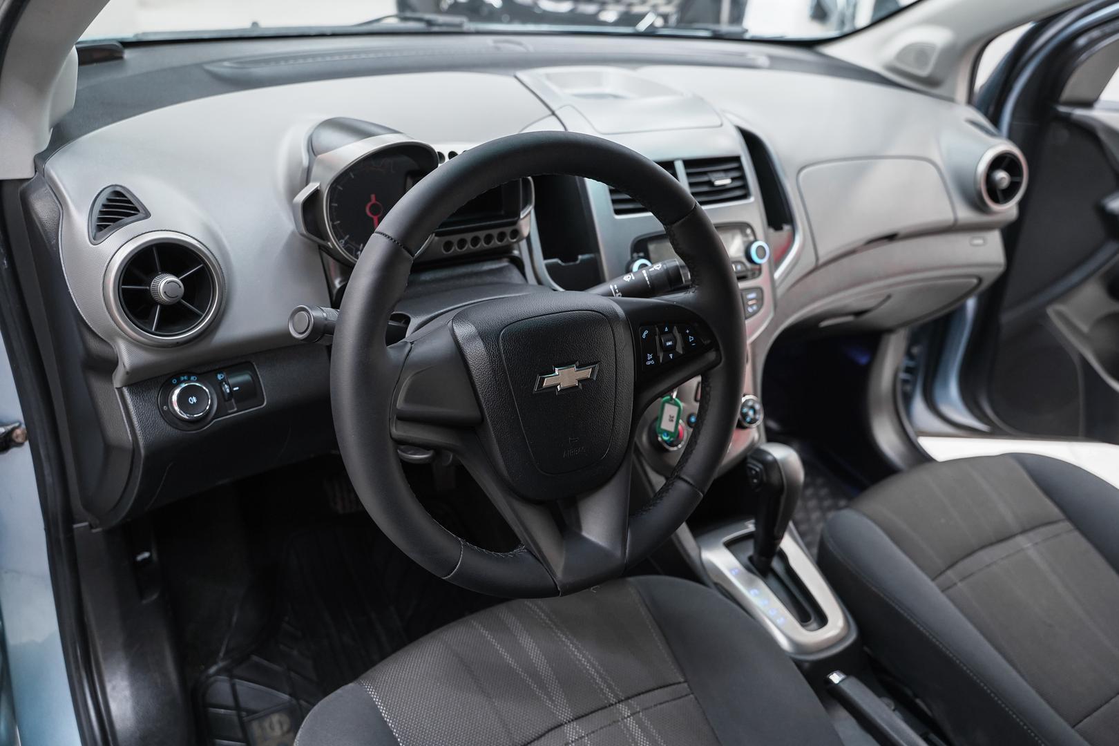 Chevrolet Aveo 2012, голубой, ДЦ Орехово