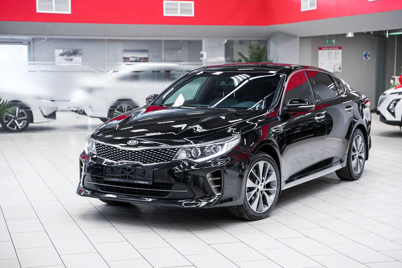 Kia Optima 2018, черный, ДЦ Орехово