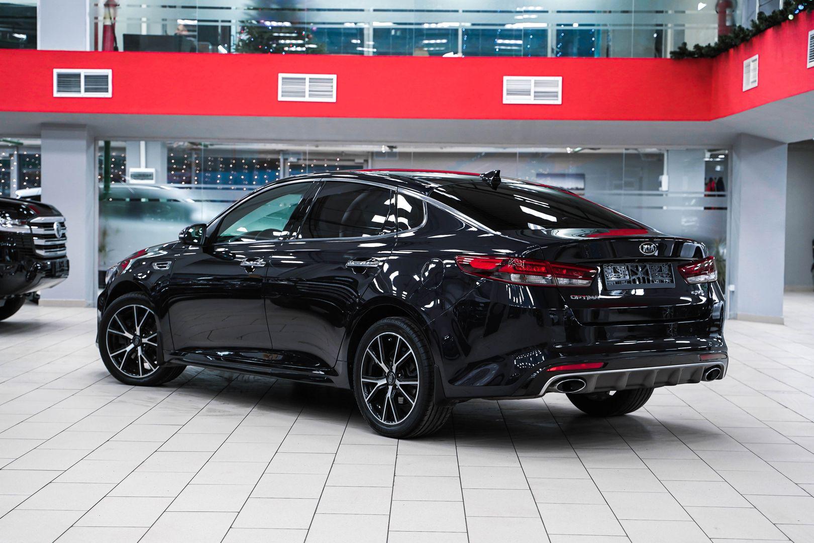 Kia Optima 2016, синий, ДЦ Орехово