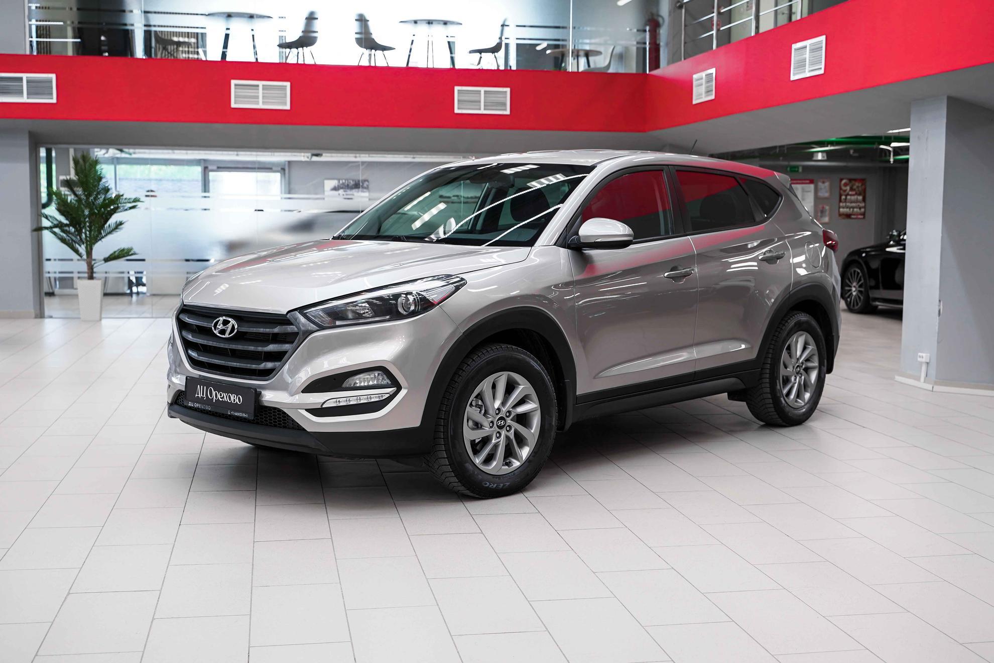 Hyundai Tucson 2016, бежевый, ДЦ Орехово