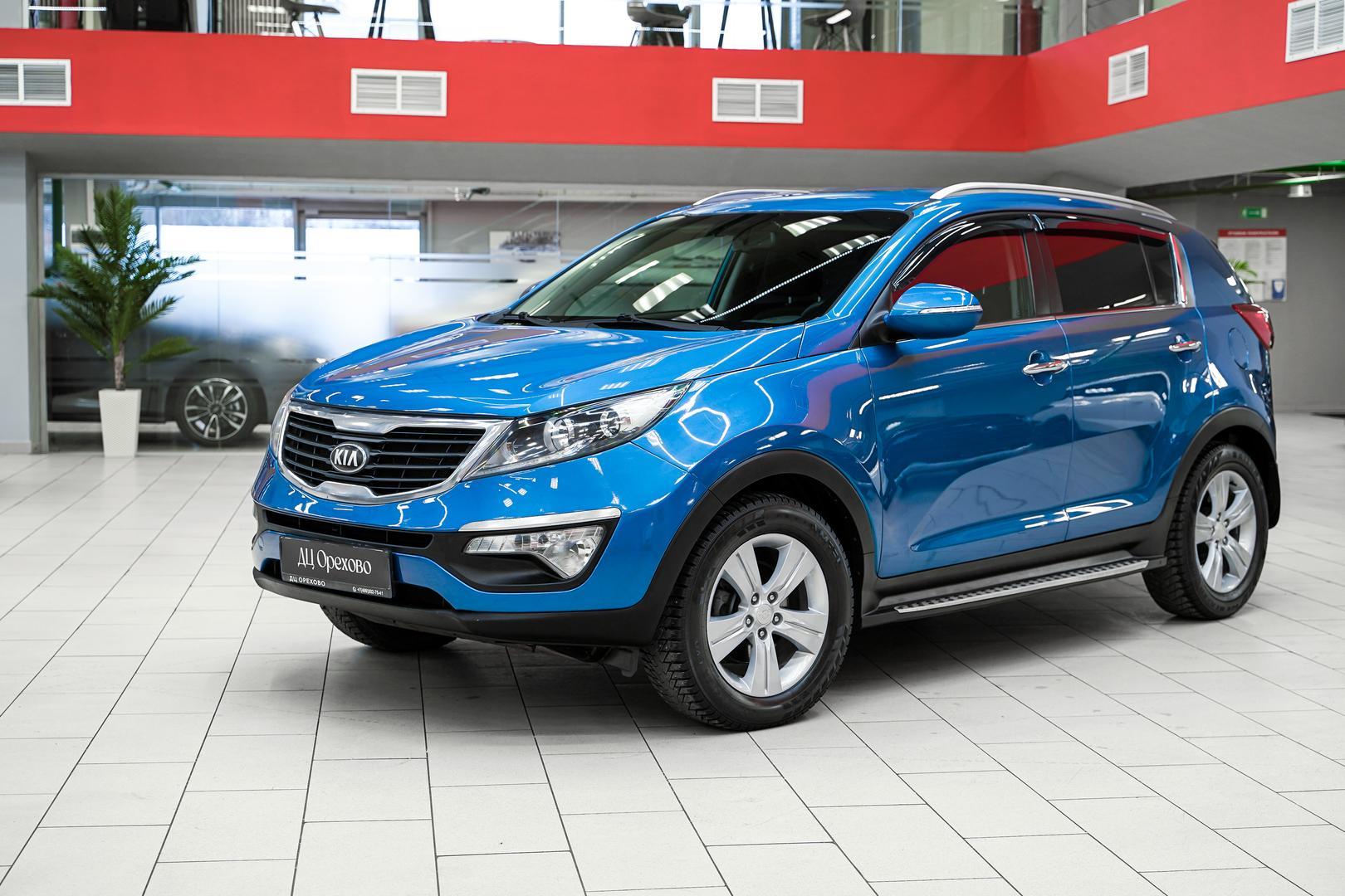 Kia Sportage 2013, синий, ДЦ Орехово