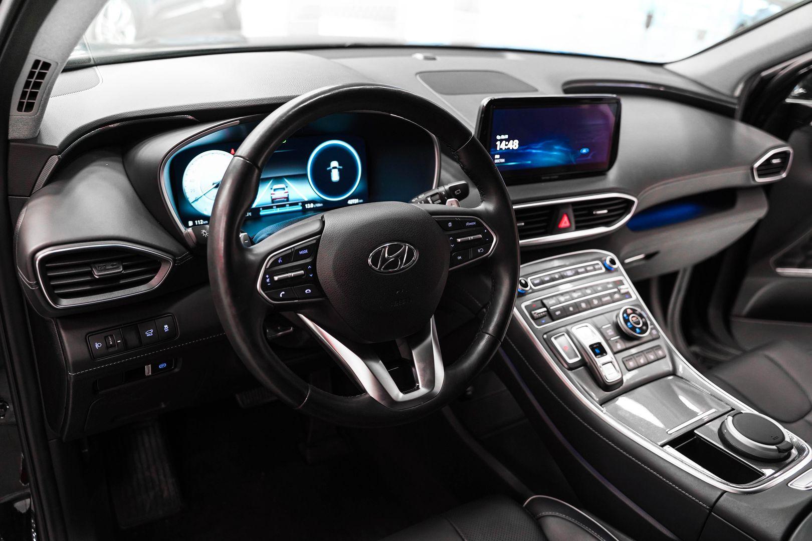 Hyundai Santa Fe 2022, черный, ДЦ Орехово