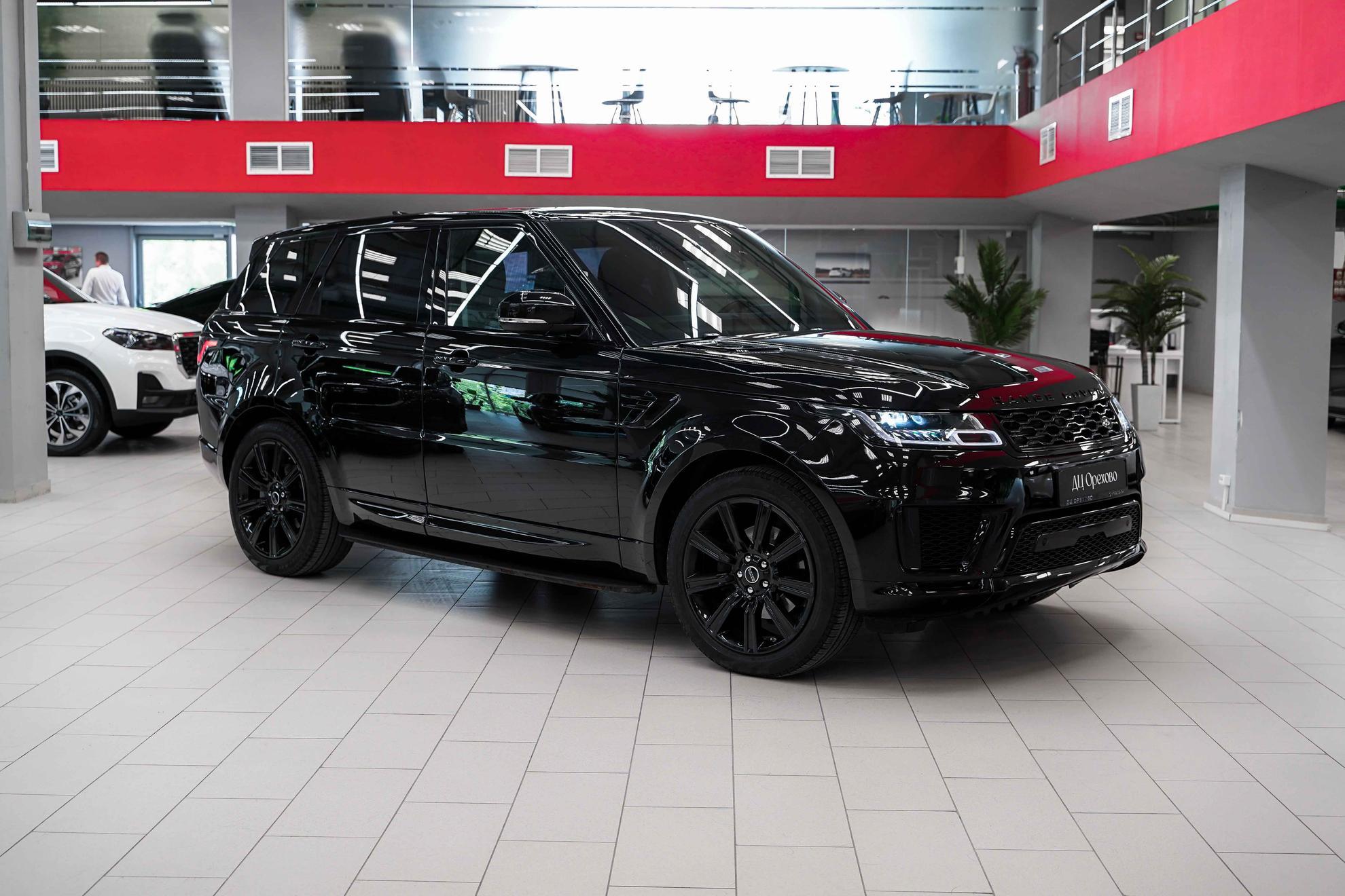 Land Rover Range Rover Sport 2020, черный, ДЦ Орехово