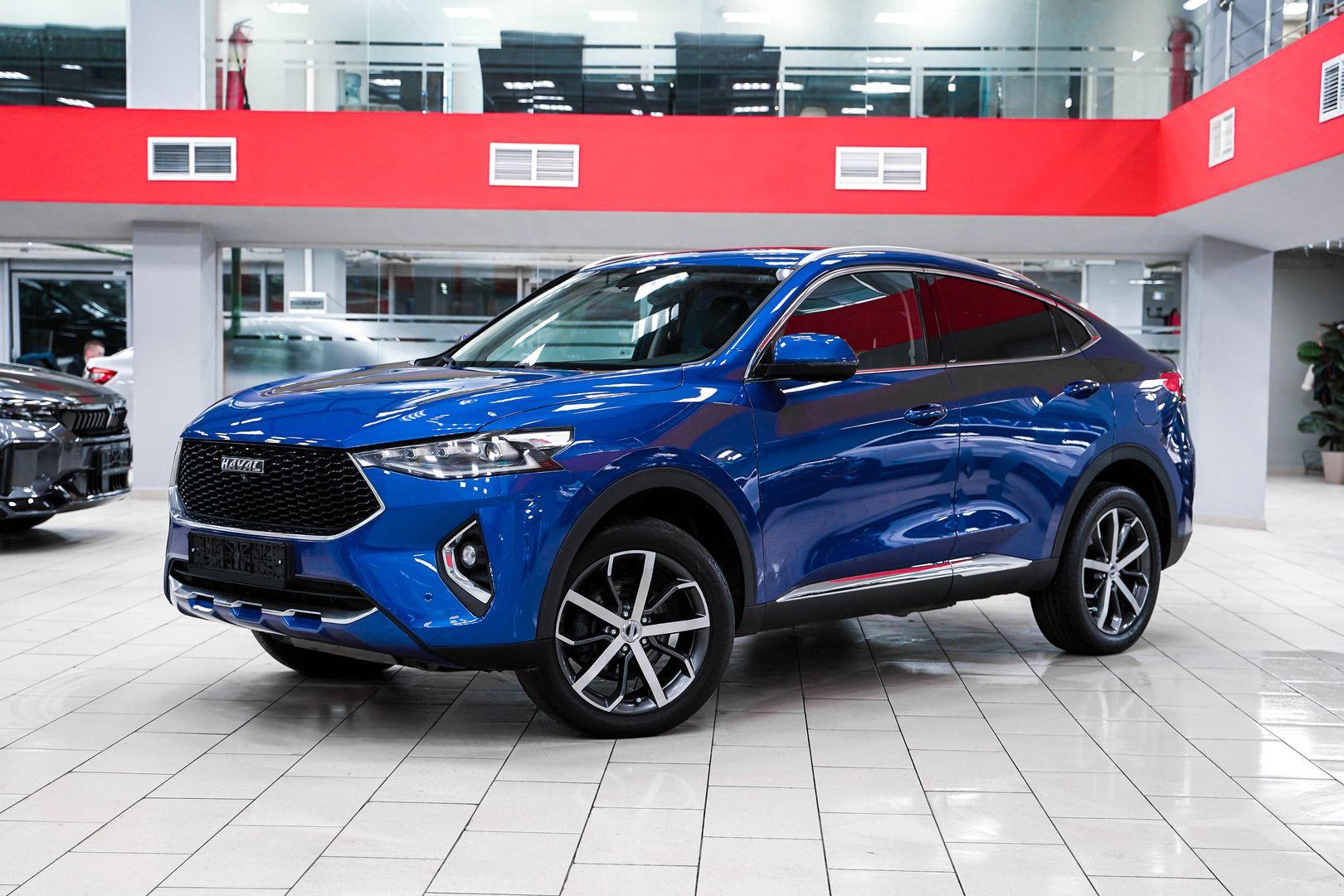 Haval F7x 2020, синий, ДЦ Орехово