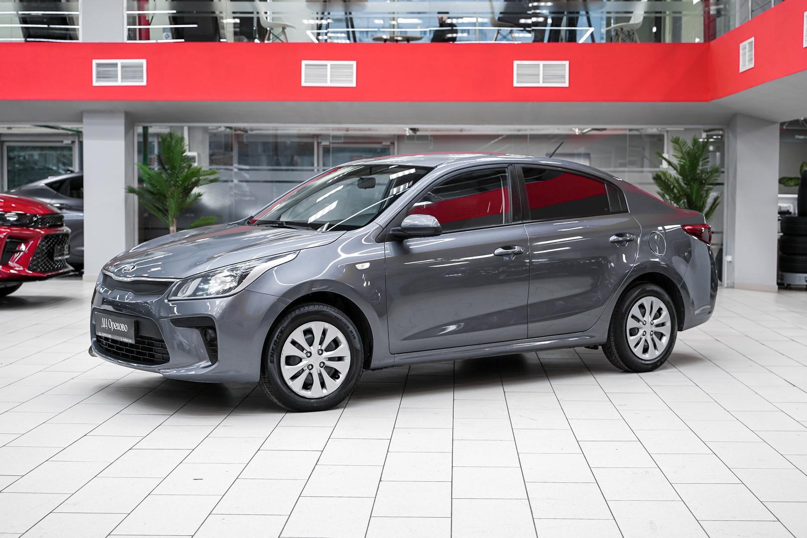 Kia Rio 2019, серый, ДЦ Орехово