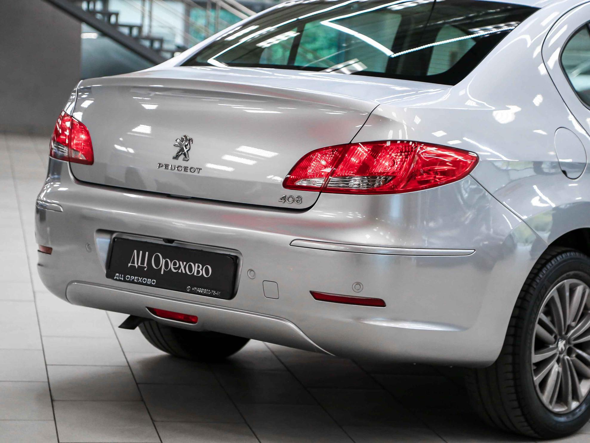 Peugeot 408 2017, серебряный, ДЦ Орехово