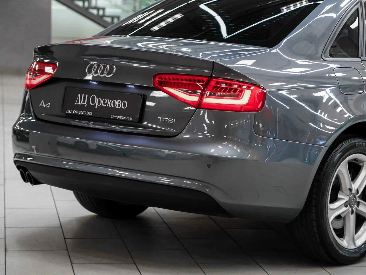 Audi A4 2014, серый, ДЦ Орехово
