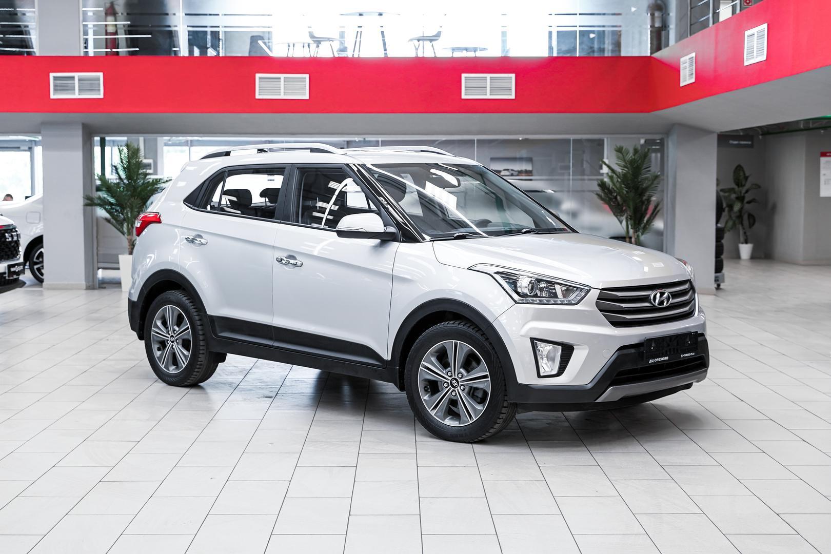 Hyundai Creta 2018, серебряный, ДЦ Орехово