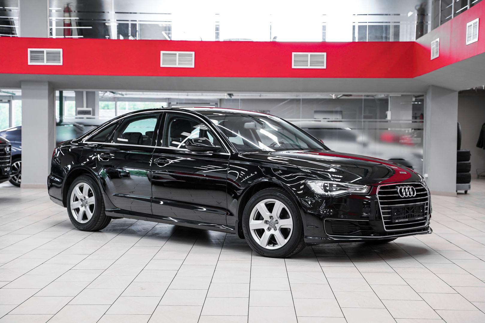 Audi A6 2015, черный, ДЦ Орехово