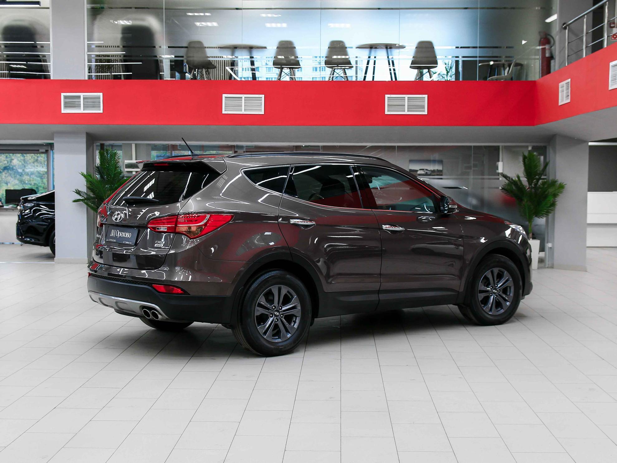 Hyundai Santa Fe 2015, коричневый, ДЦ Орехово