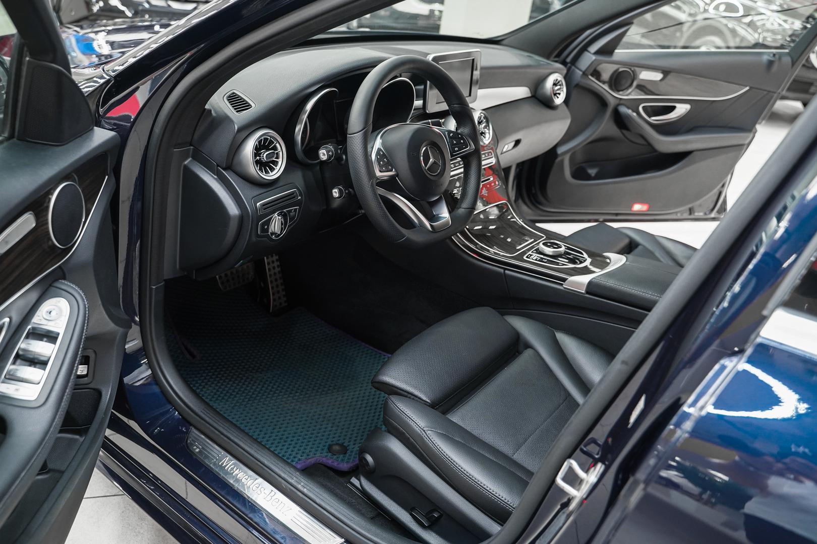 Mercedes-Benz C-Класс 2016, синий, ДЦ Орехово