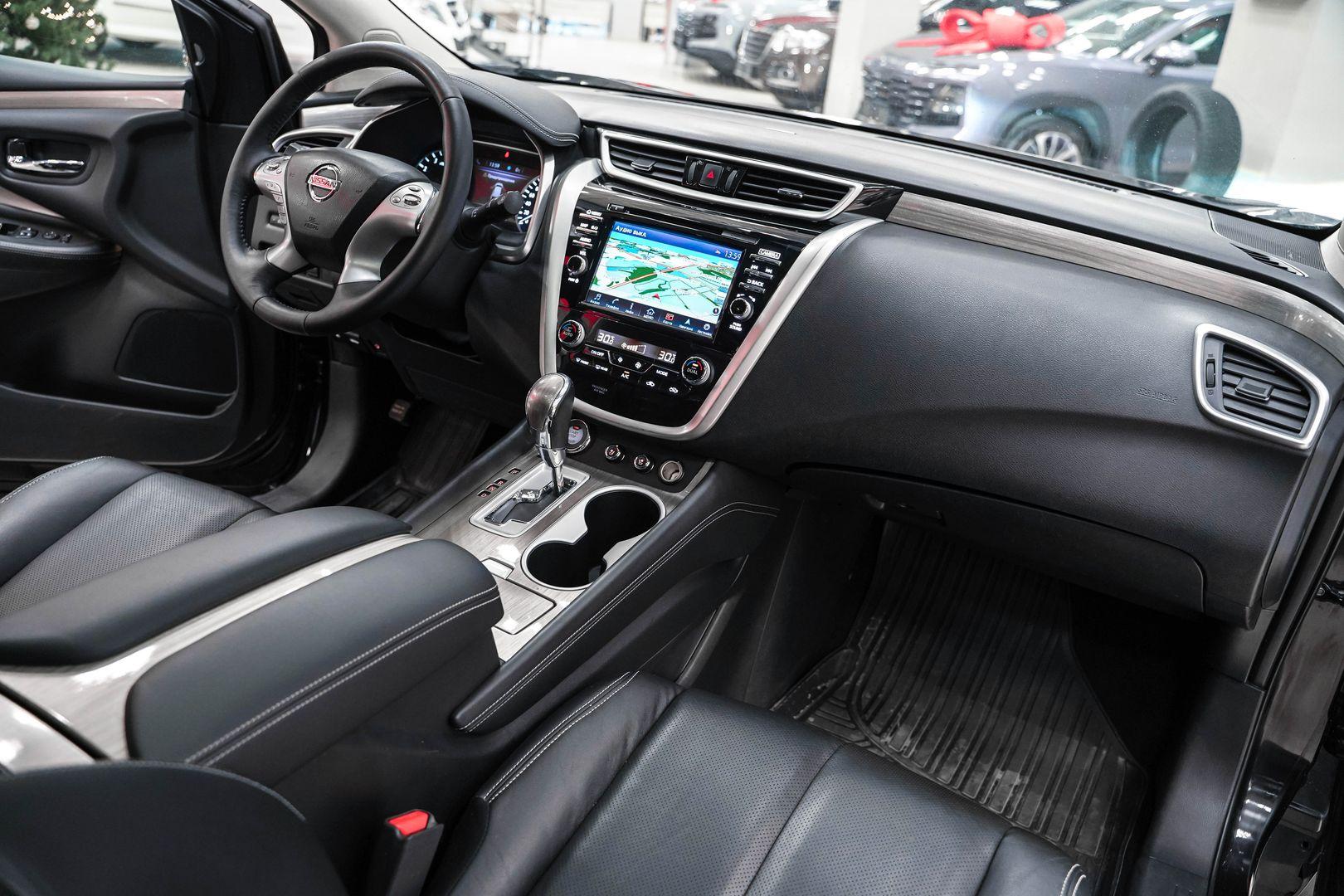 Nissan Murano 2019, черный, ДЦ Орехово