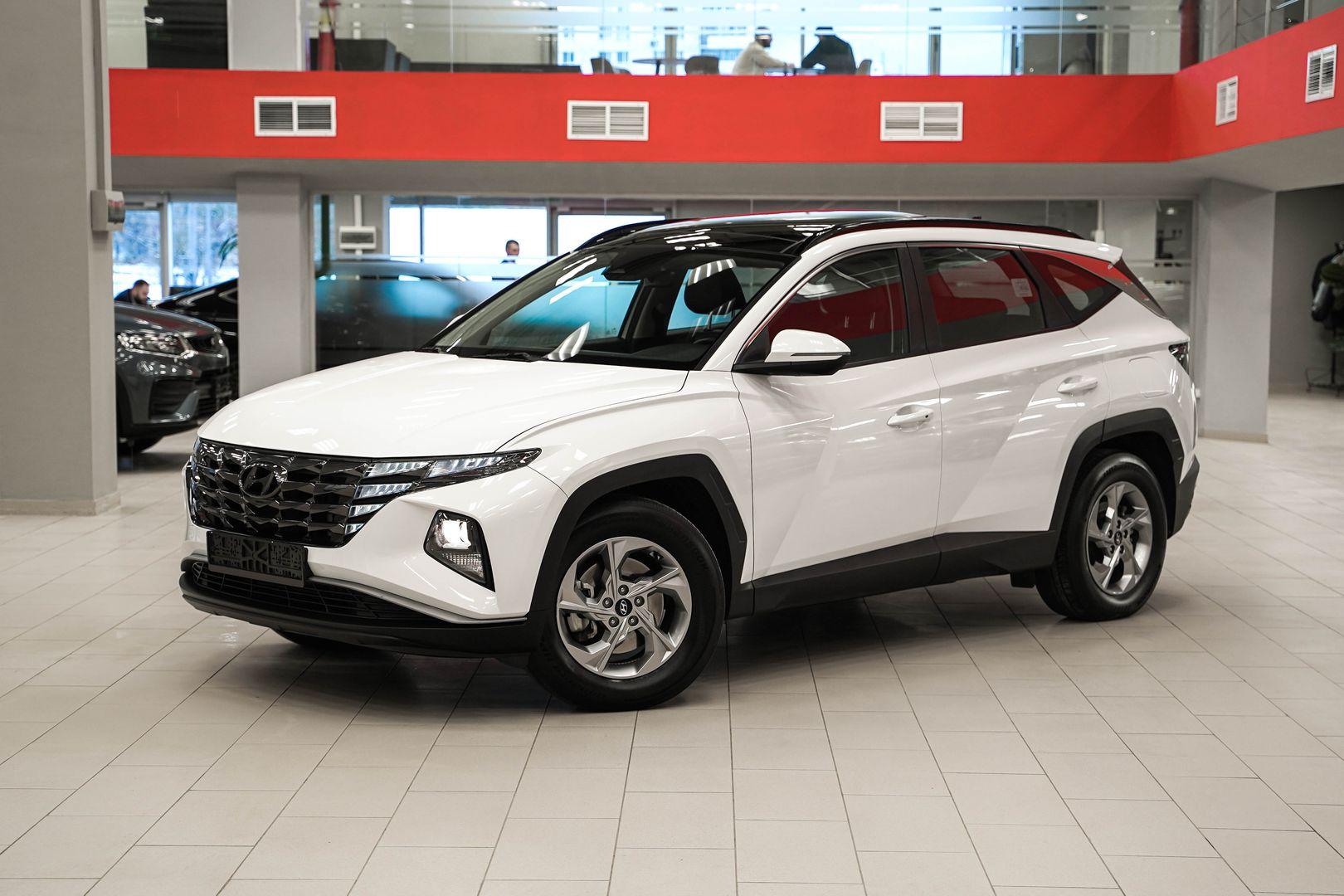 Hyundai Tucson 2021, белый, ДЦ Орехово