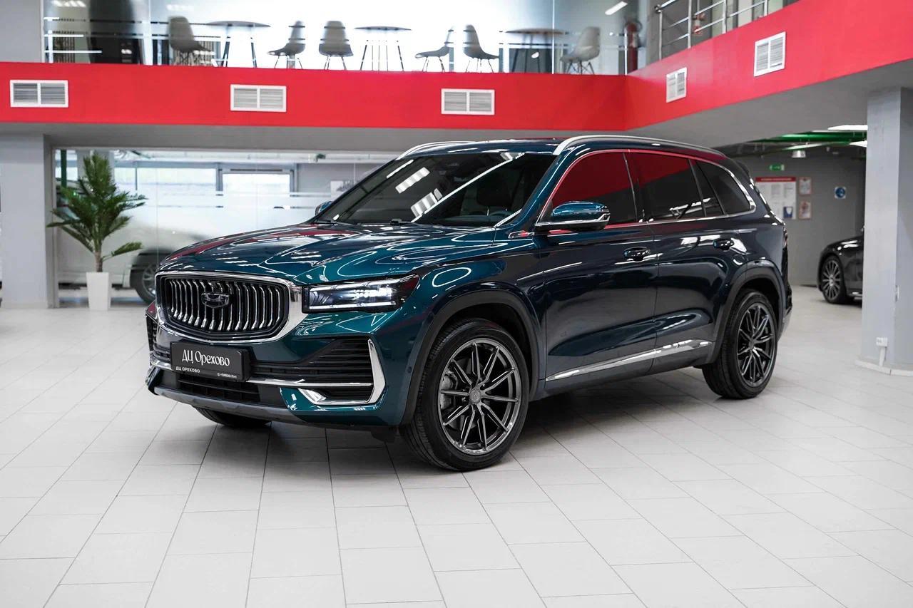 Geely Monjaro 2023, синий, ДЦ Орехово
