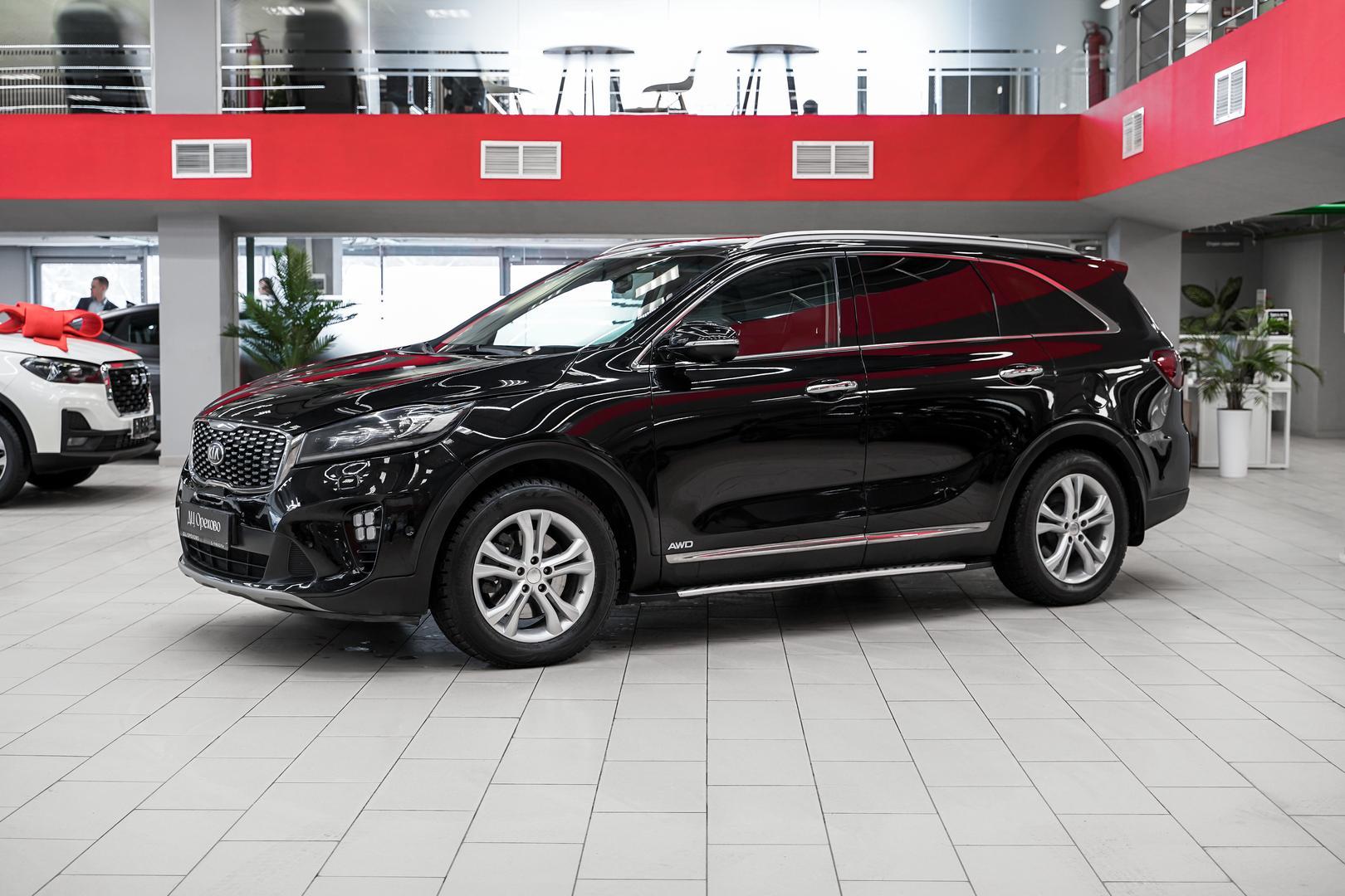Kia Sorento 2018, черный, ДЦ Орехово